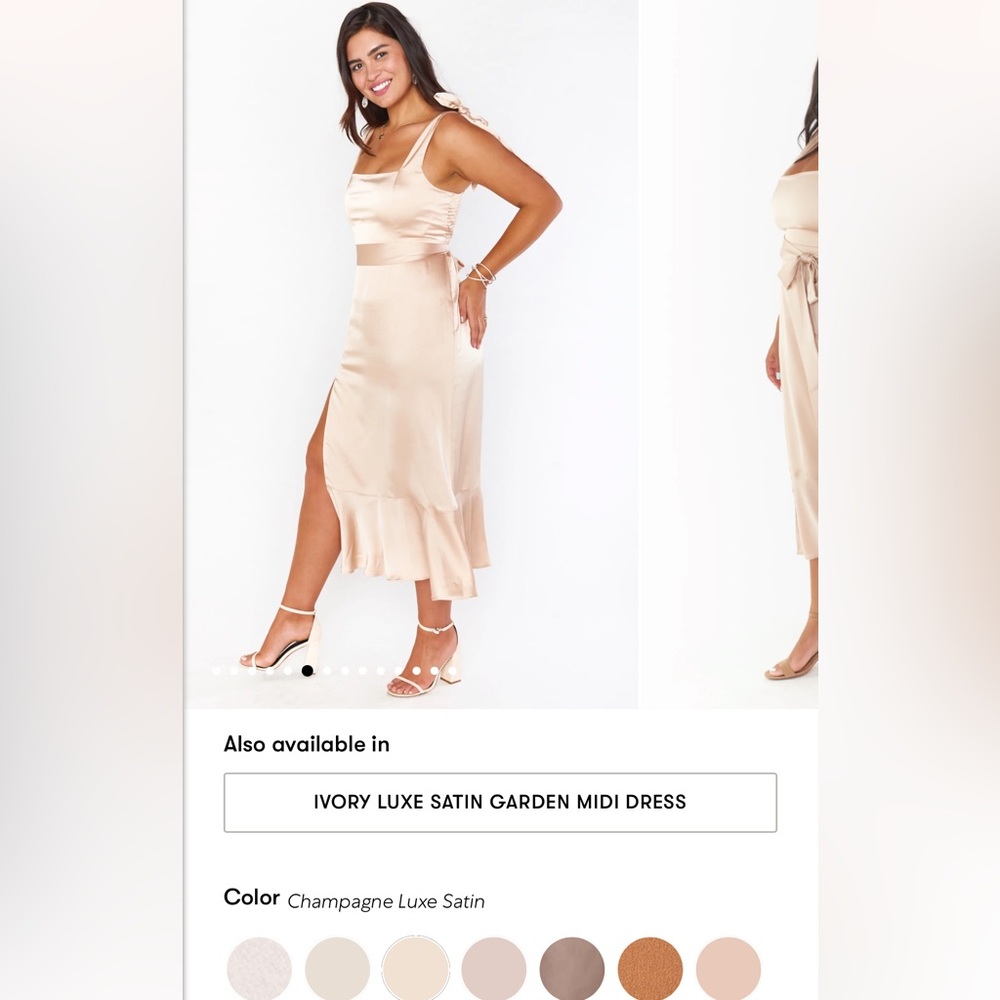Champagne Show me your Mumu dress